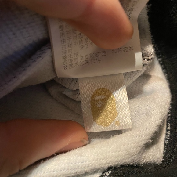 *rare* bape neon Tokyo shark hoodie - Picture 2 of 7